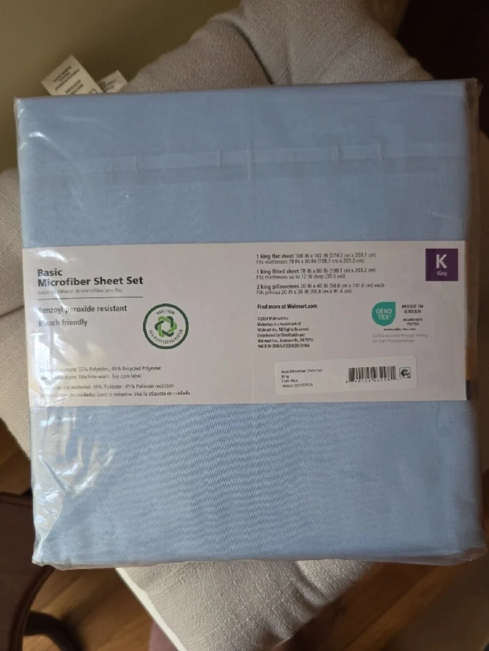 Mainstays soft microfiber