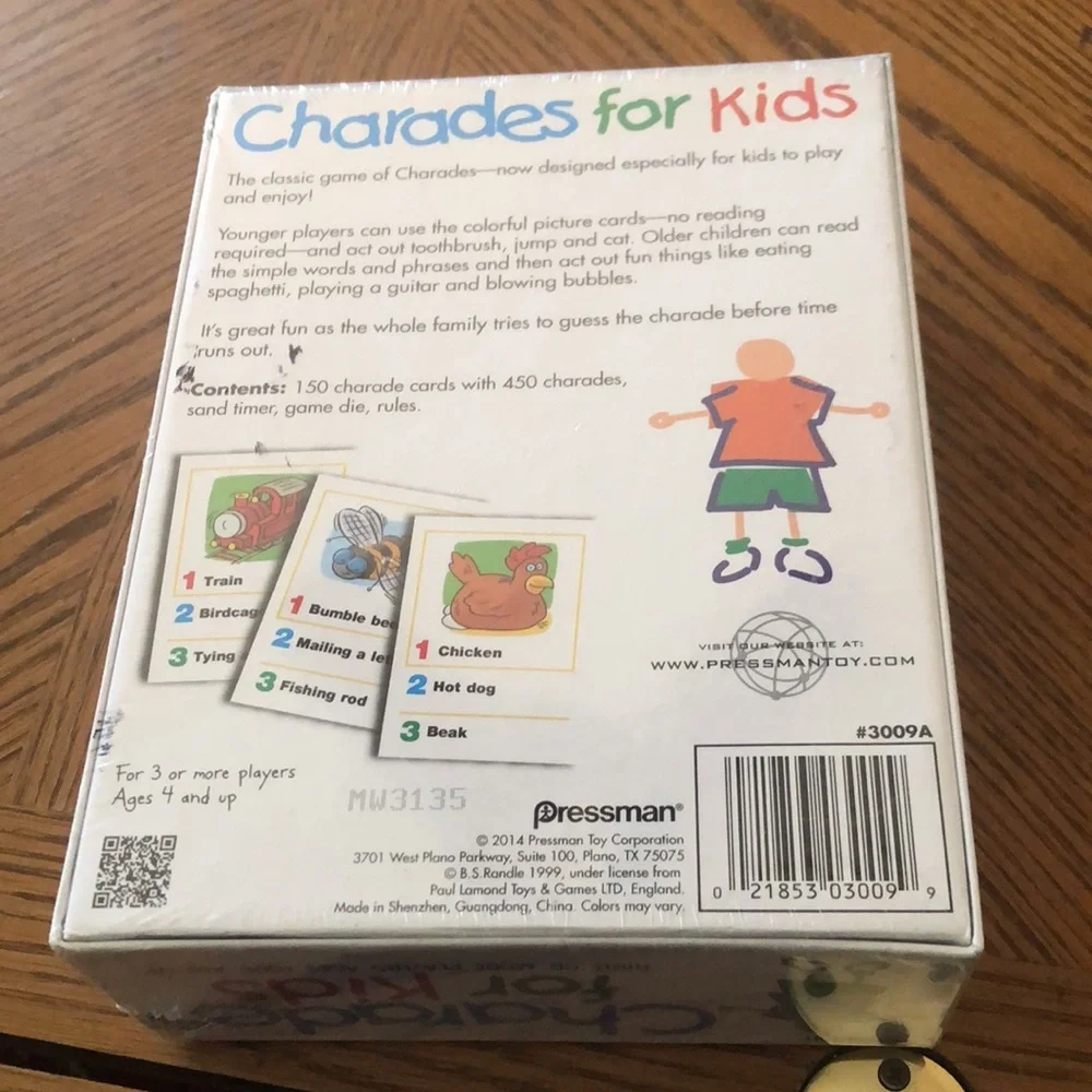 N/A nib charades