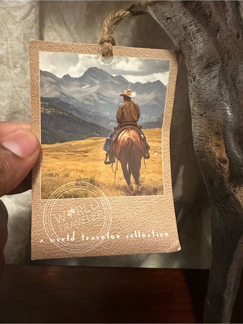 World Traveller stylish silver