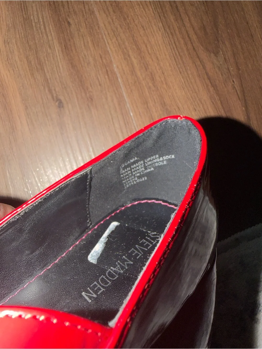 Steve Madden classic red