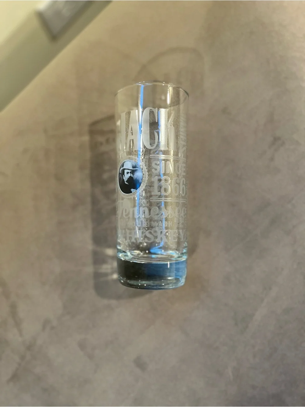 Jack Daniels clear tall