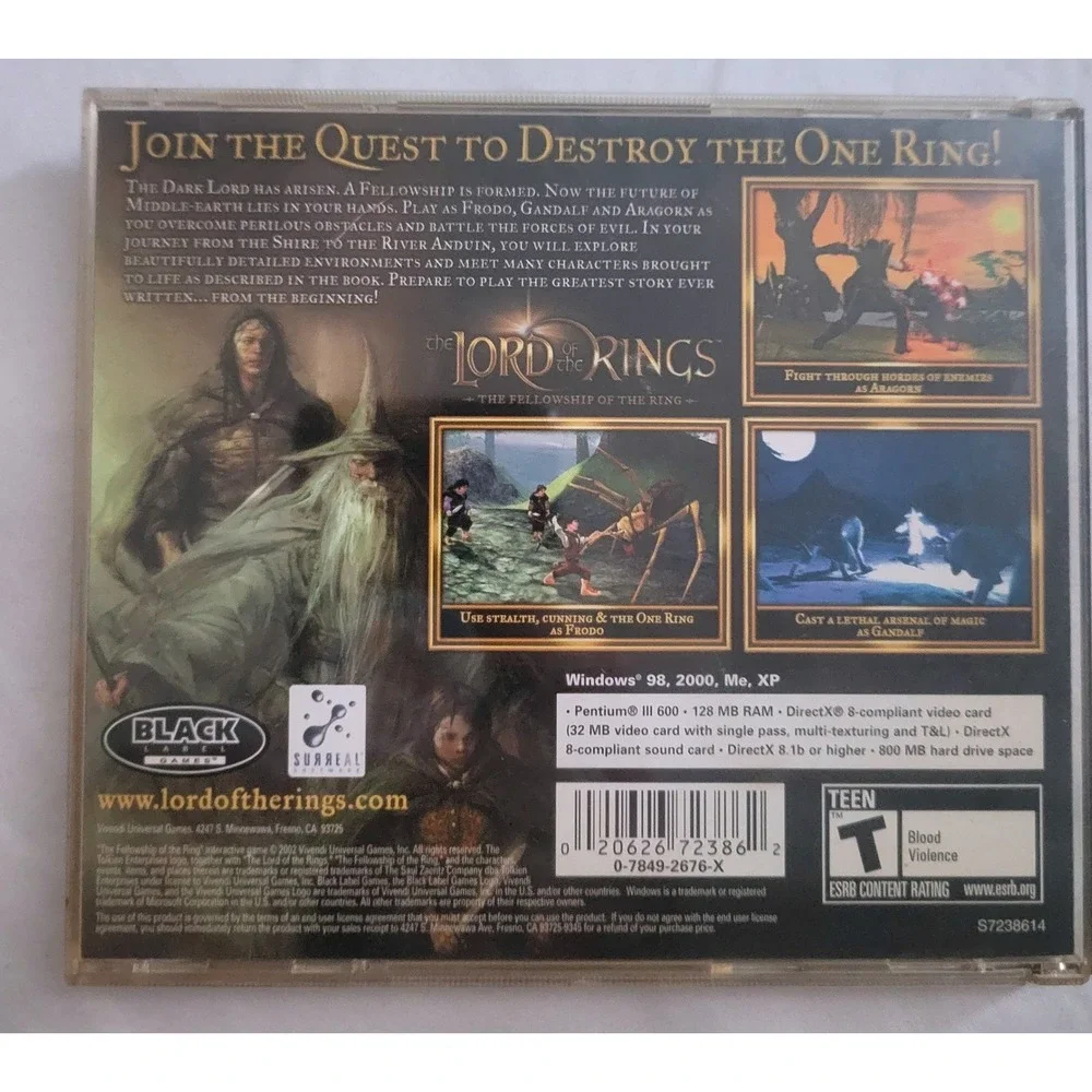 Black Label Games lord rings