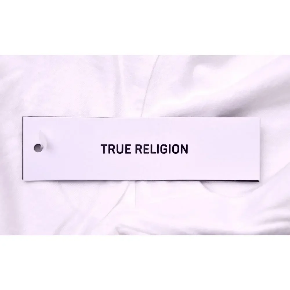 True Religion 2002 World Tour Graphic T-Shirt White Men's Large NWT