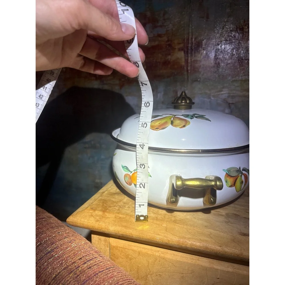 Tabletops Unlimited enamelware dutch