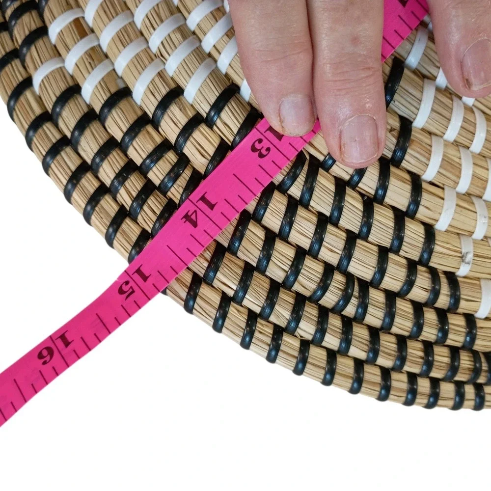 Unbranded handwoven coiled