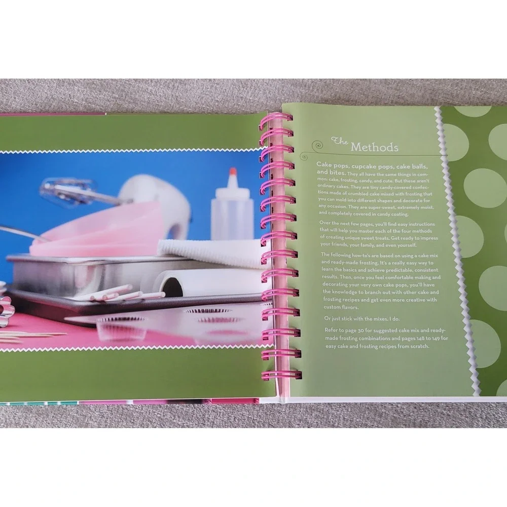 Cake Pops Book by Bakerella 40+ Recipes Dessert Treats‎ Baking Cookbook Dudley