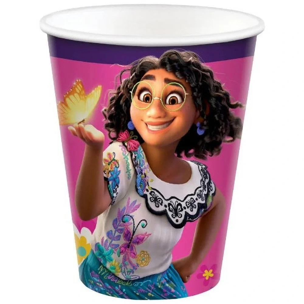 Disney Encanto Mirabel 9 oz Paper Cups 32 Count 4 Packs Kids Party New