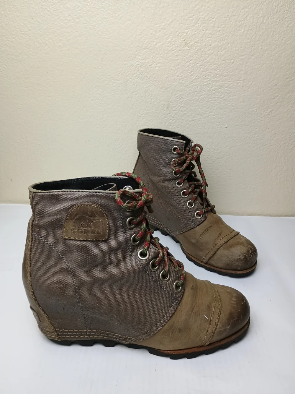 Sorel wedge boots