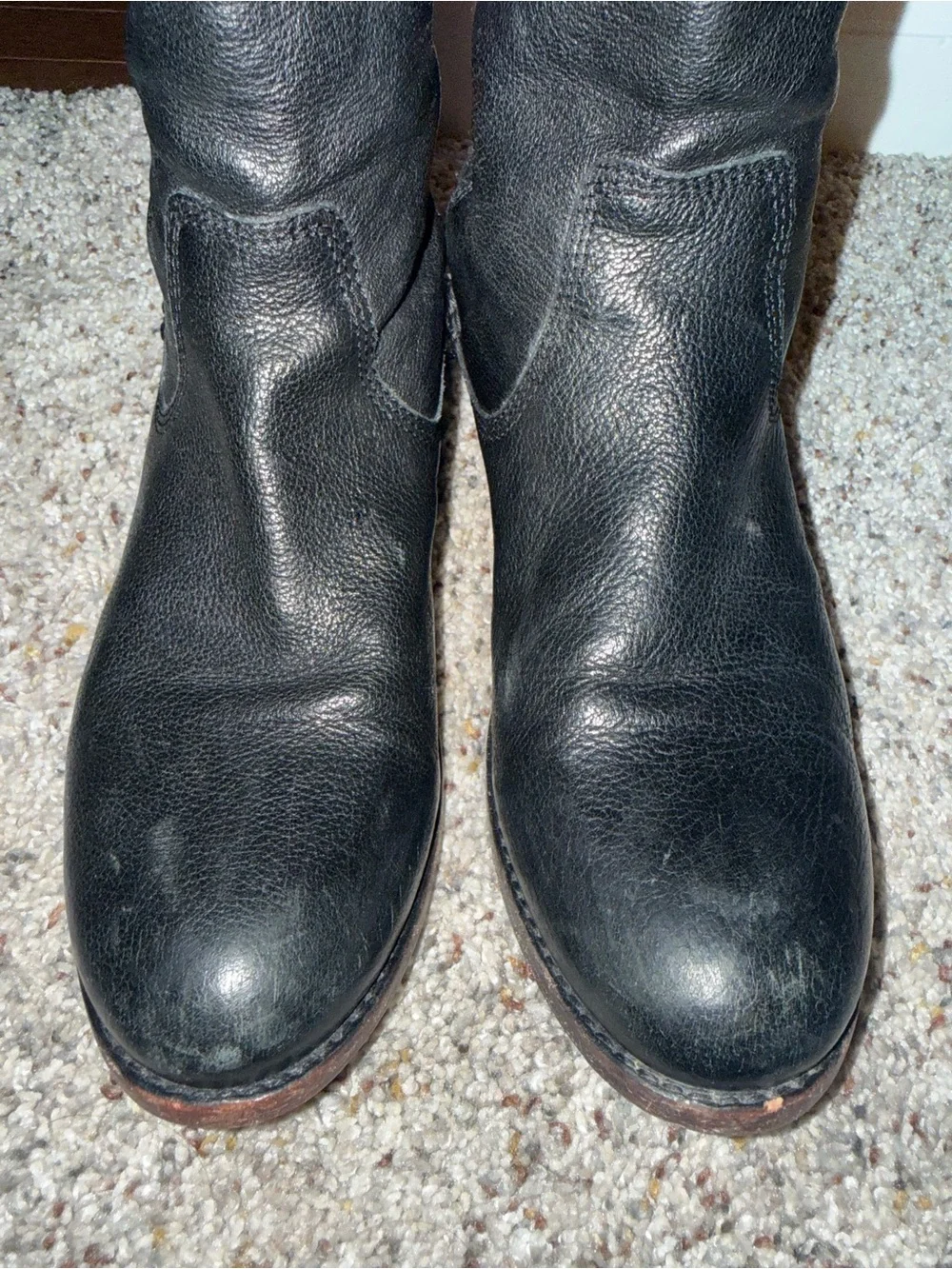 Frye sleek black