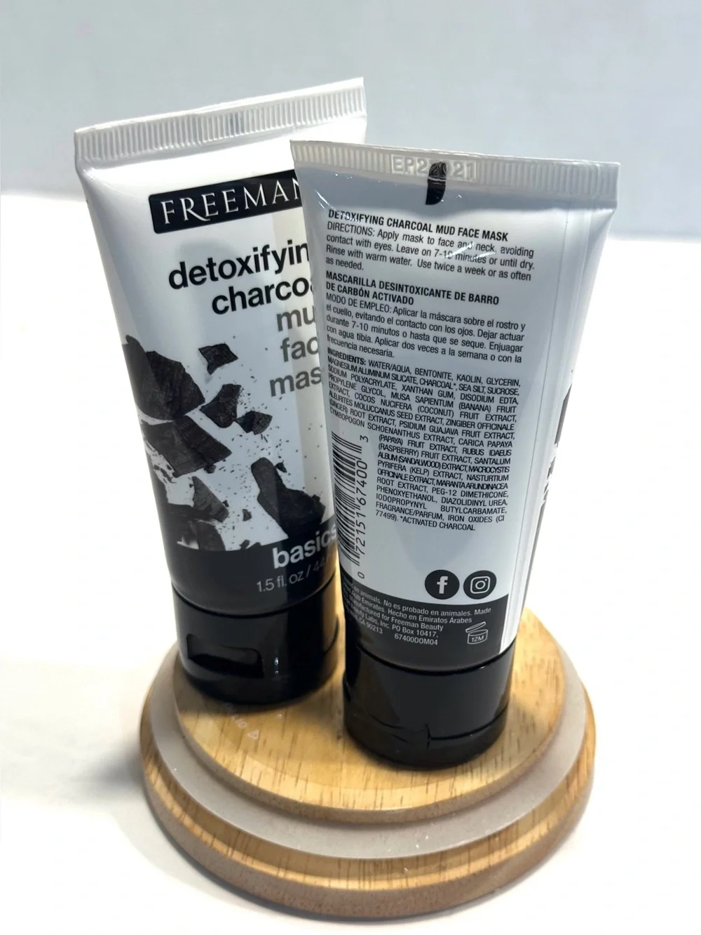 Freeman detoxifying charcoal