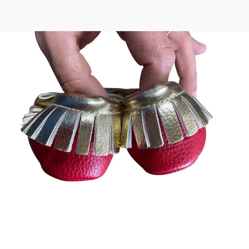 Romirus baby moccasins