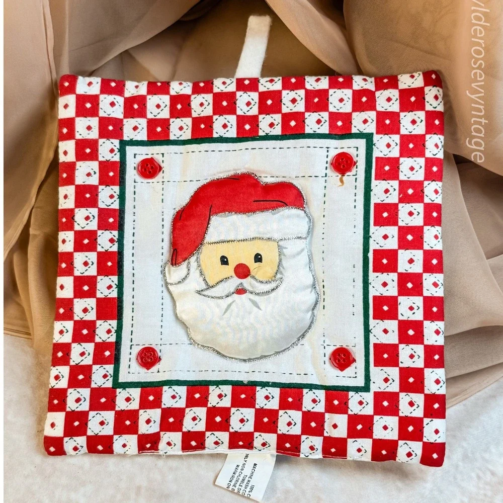 Classic Santa Pot‎ Holder