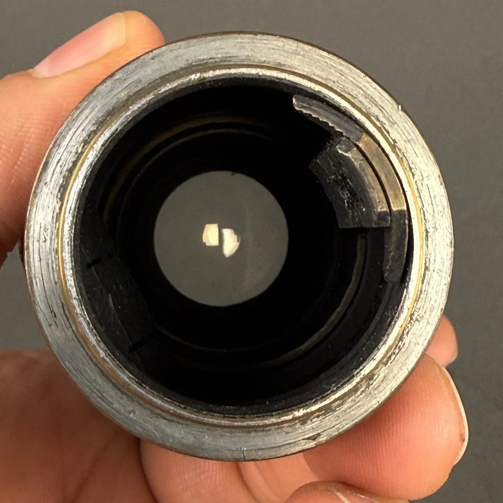 Ernst Leitz Wetzlar 1934 Hektor 13.5cm 135mm f4.5 Lens No 196367 Vintage Black