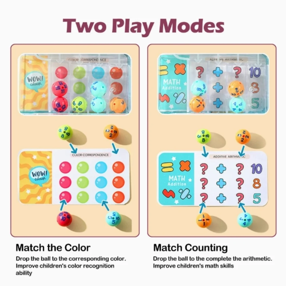 Logic Puzzle Game With Lights And Sounds For Hand, Eye And Brain Coordination
