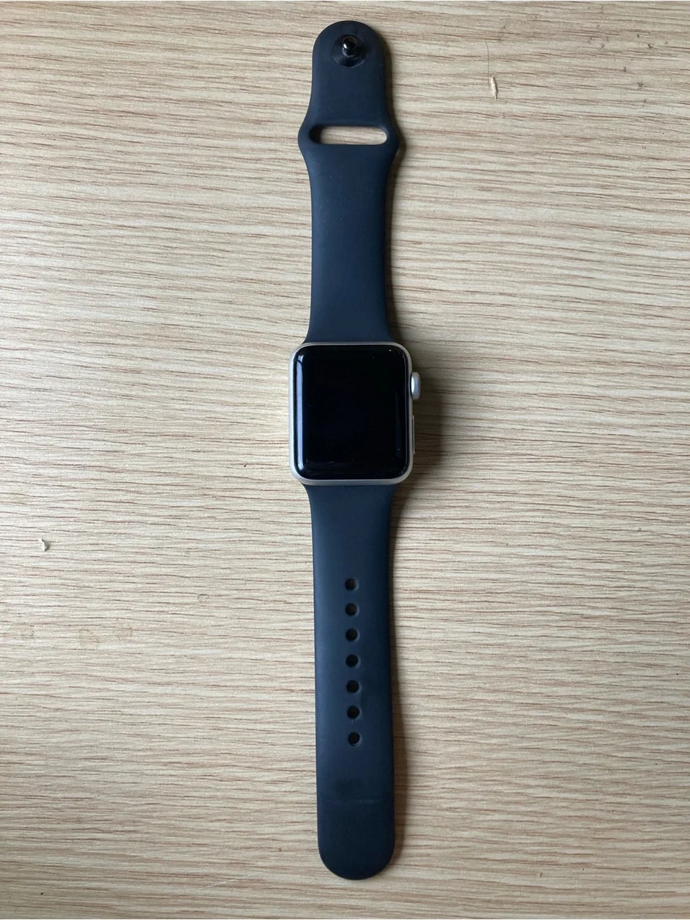 Apple smartwatch featuring