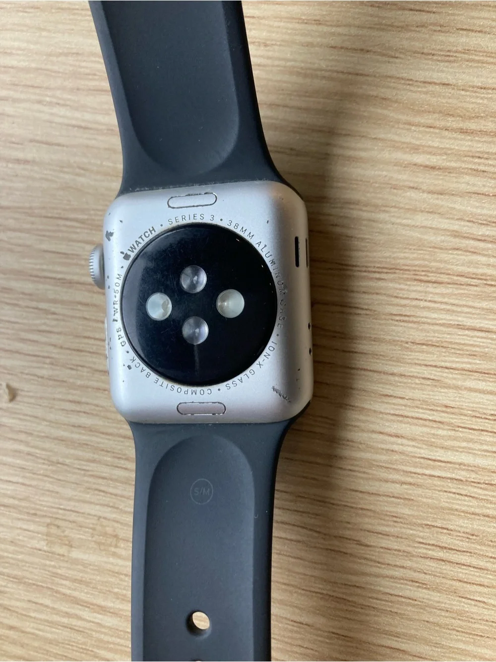 Apple smartwatch featuring