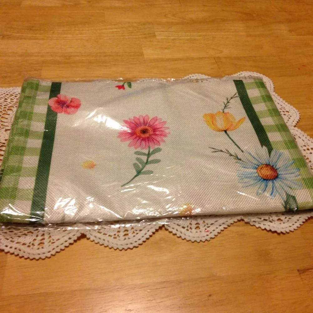 Spring Table Runner, Floral, Colorful 