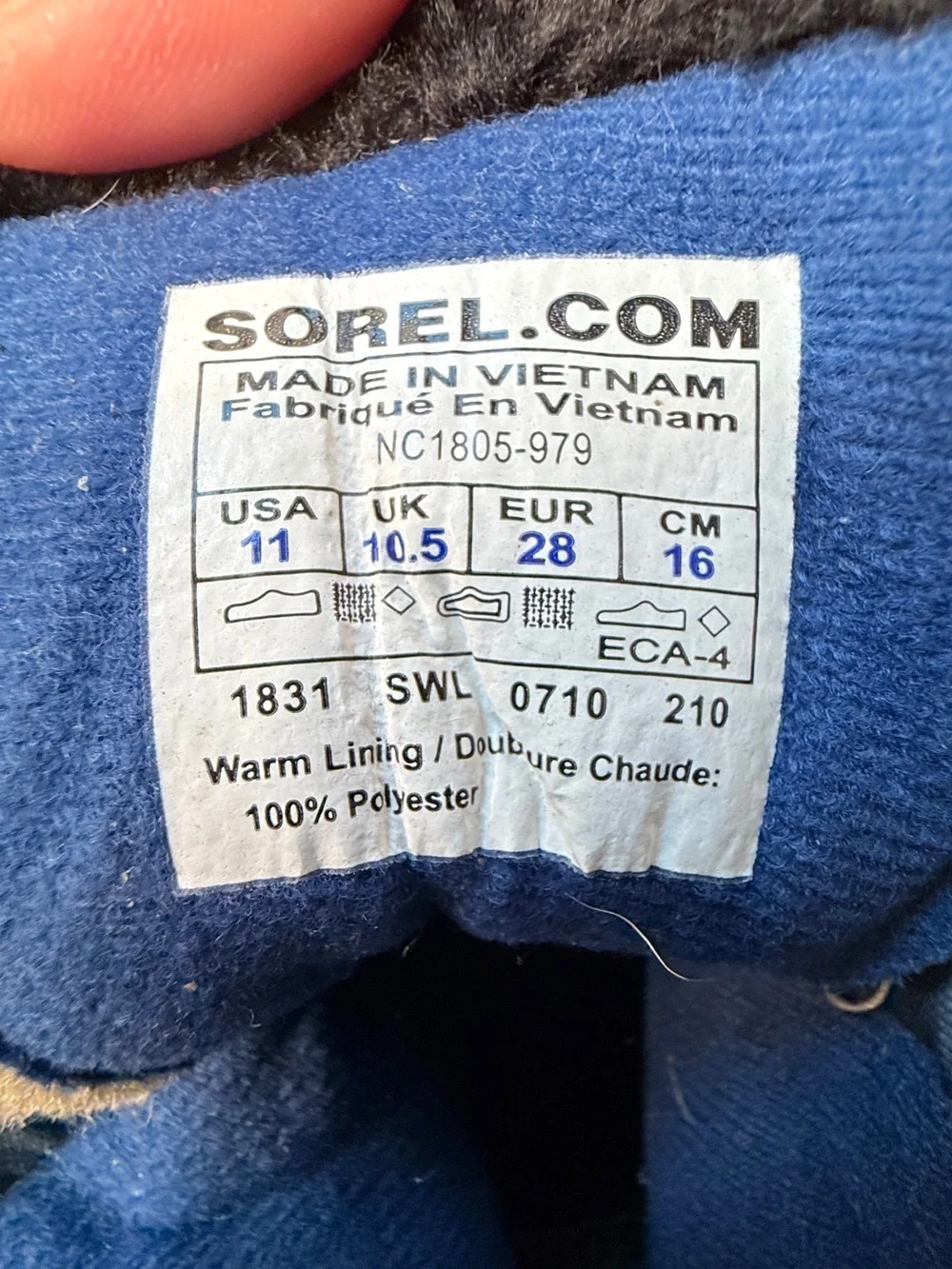 Sorel kids winter