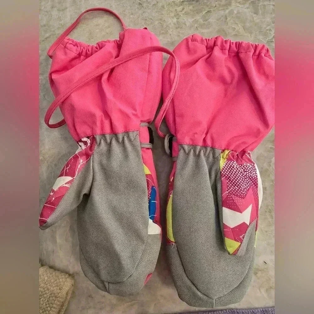 Girls winter set bundle mittens scarf
