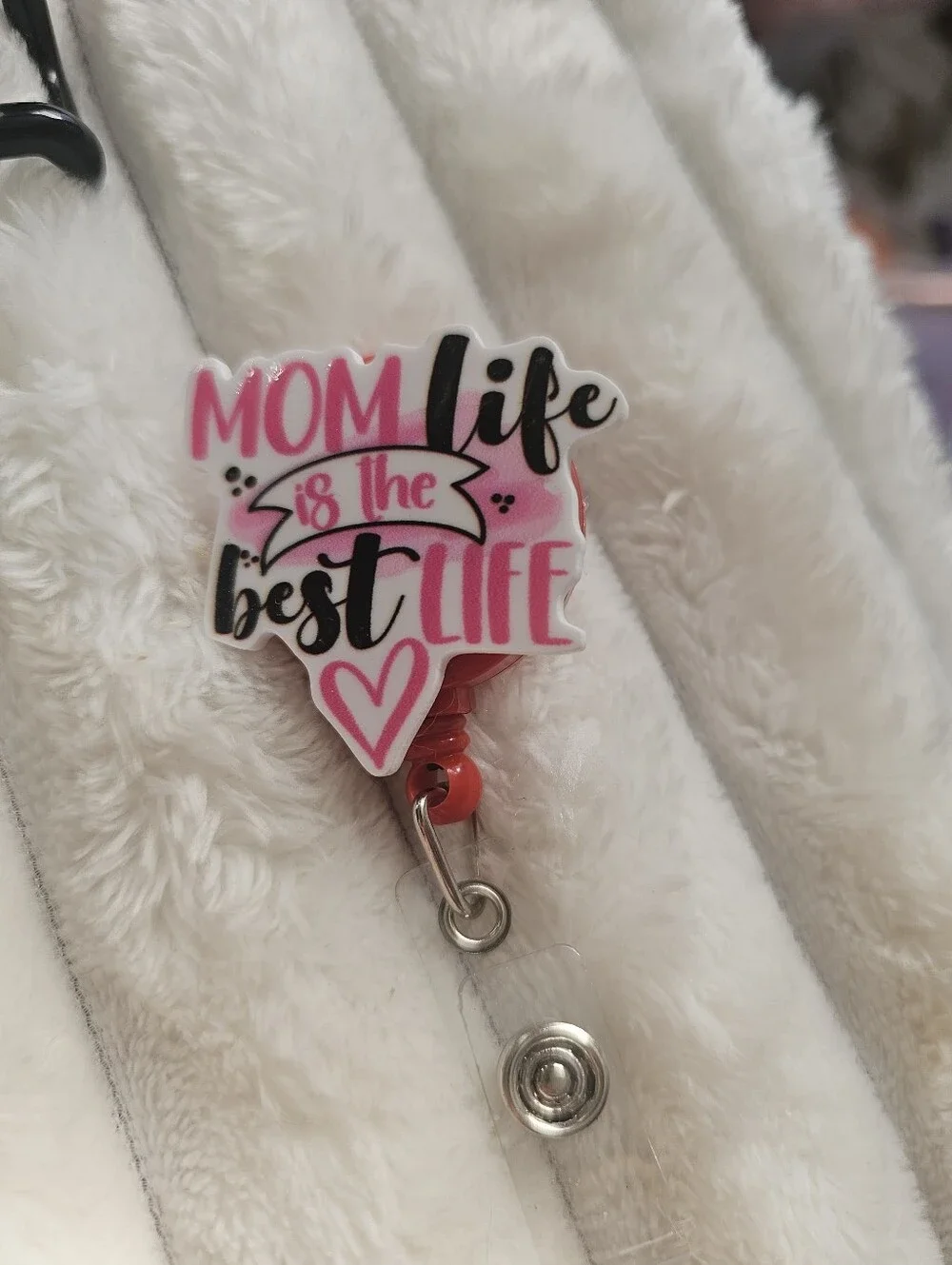 Adorable Badge Reel Clip
