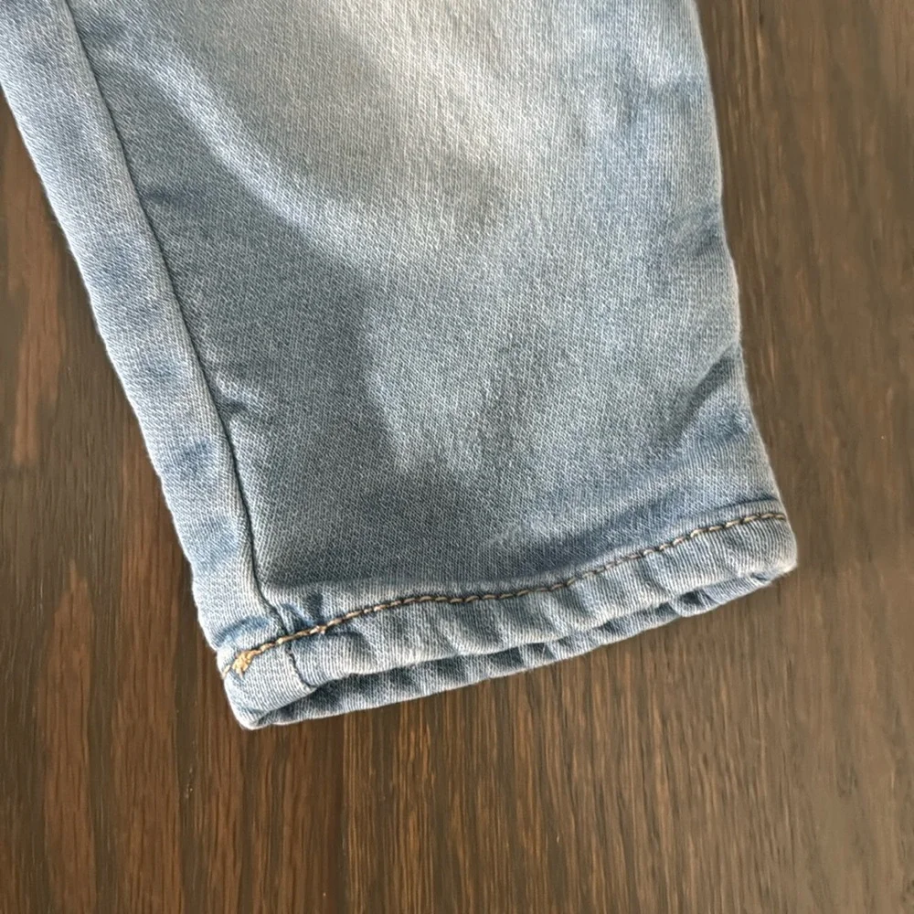 OshKosh B’gosh Baby Boys Pull-On Knit Denim Jeans Light Wash 18M