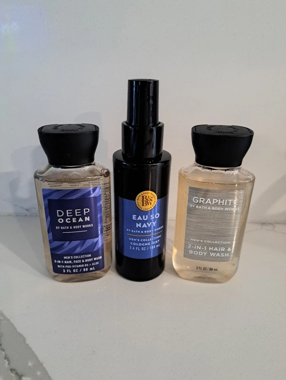 BBW Men's body care bundle - New