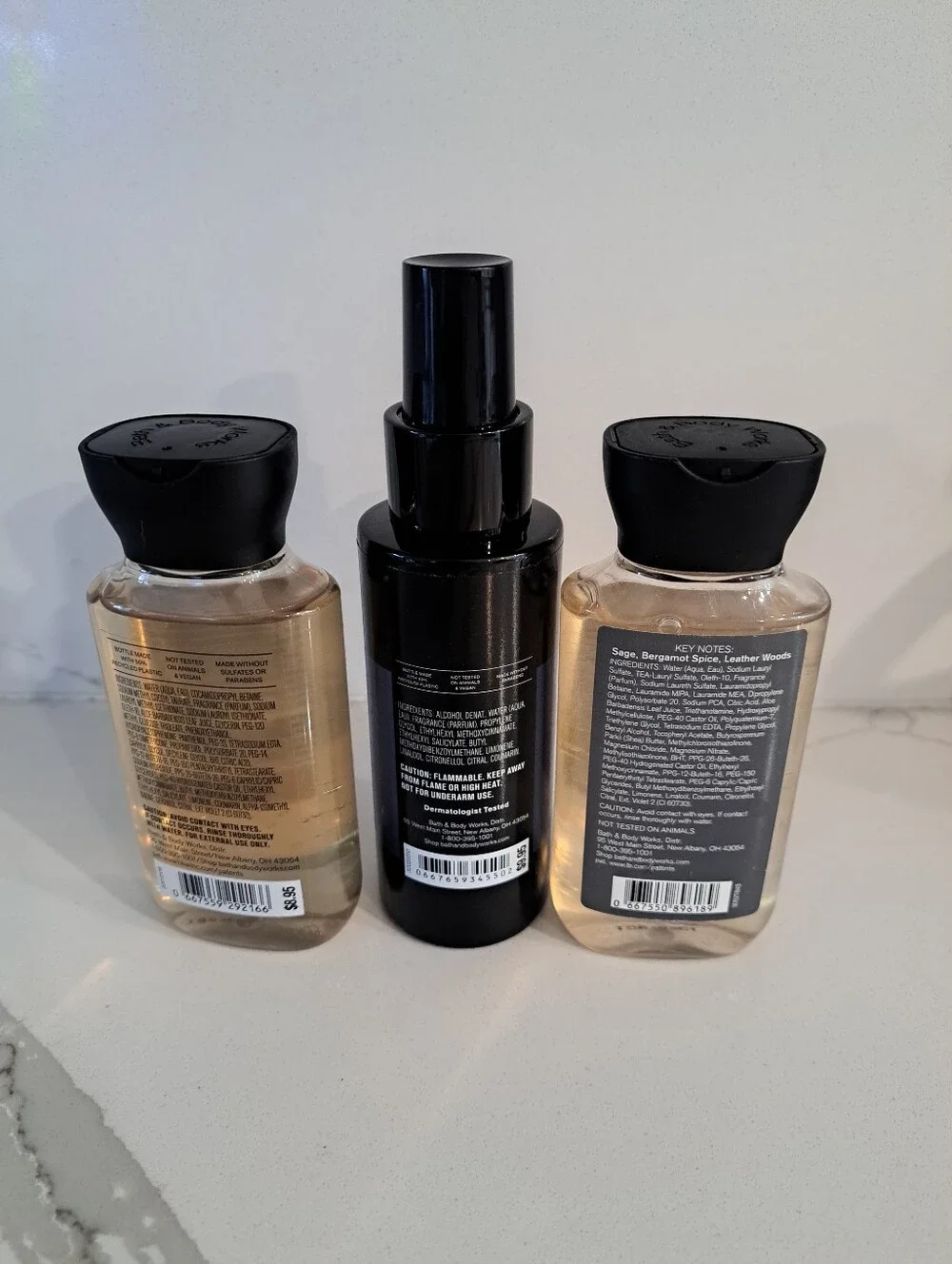 Bath & Body Works fragance body
