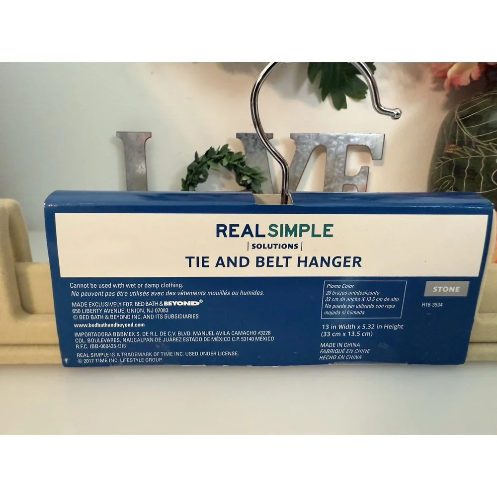 Bed Bath & Beyond tie belt