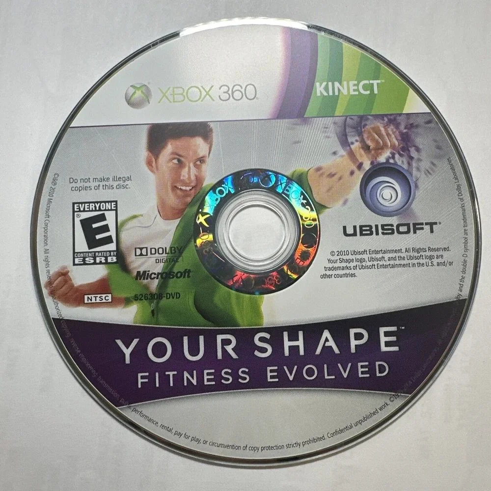 Your Shape: Fitness Evolved 2012‎ Xbox 360 Game Only