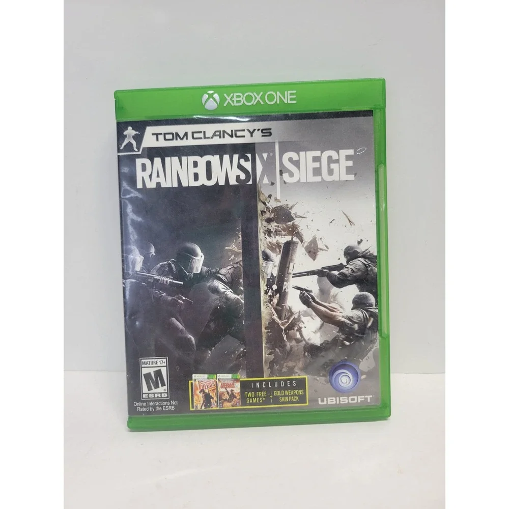 Tom Clancy's Rainbow Six Siege Microsoft Xbox One 2015 Tactical Shooter FPS Disc