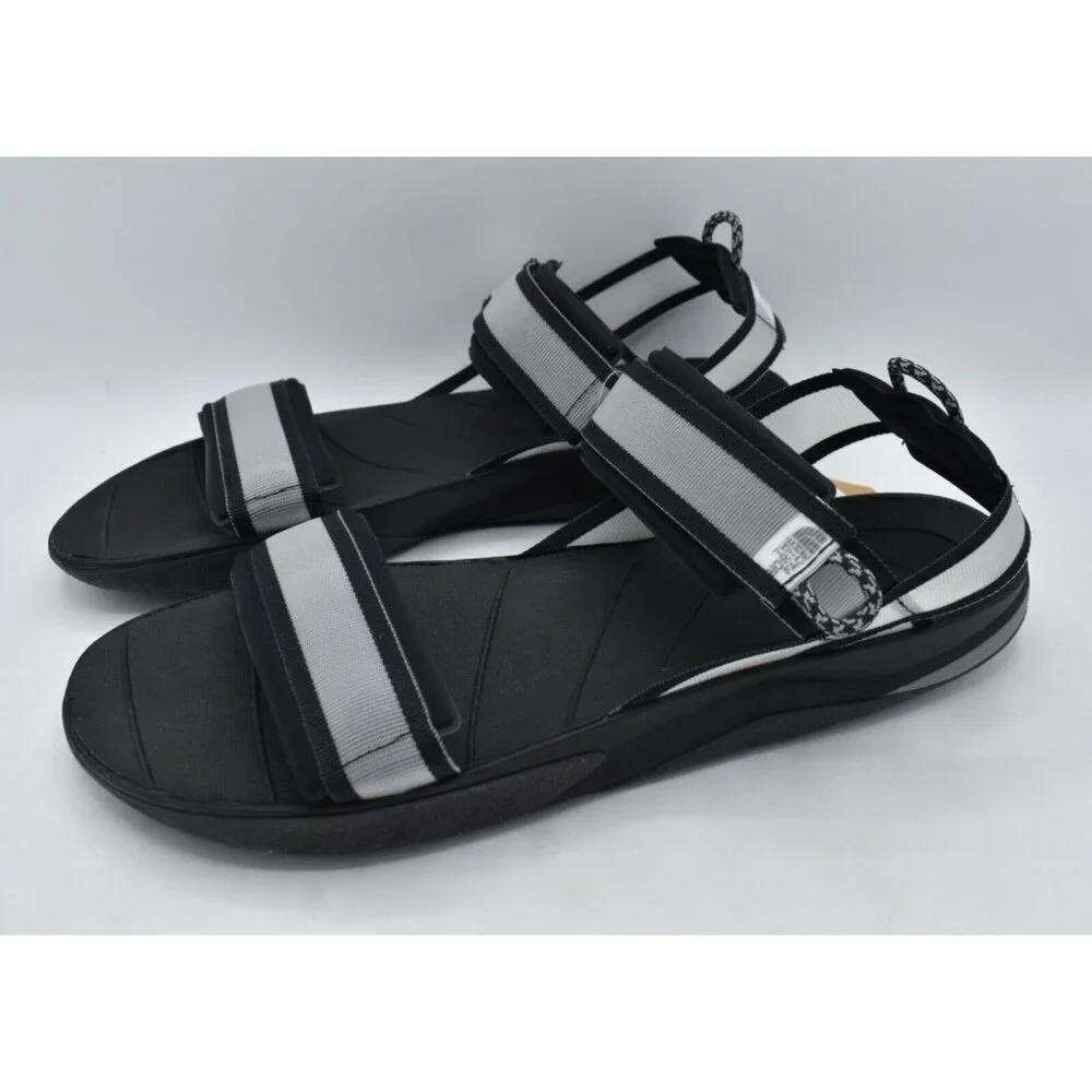 The North Face Mens Size 12‎ Skeena Sport Black Grey Sandals Shoes