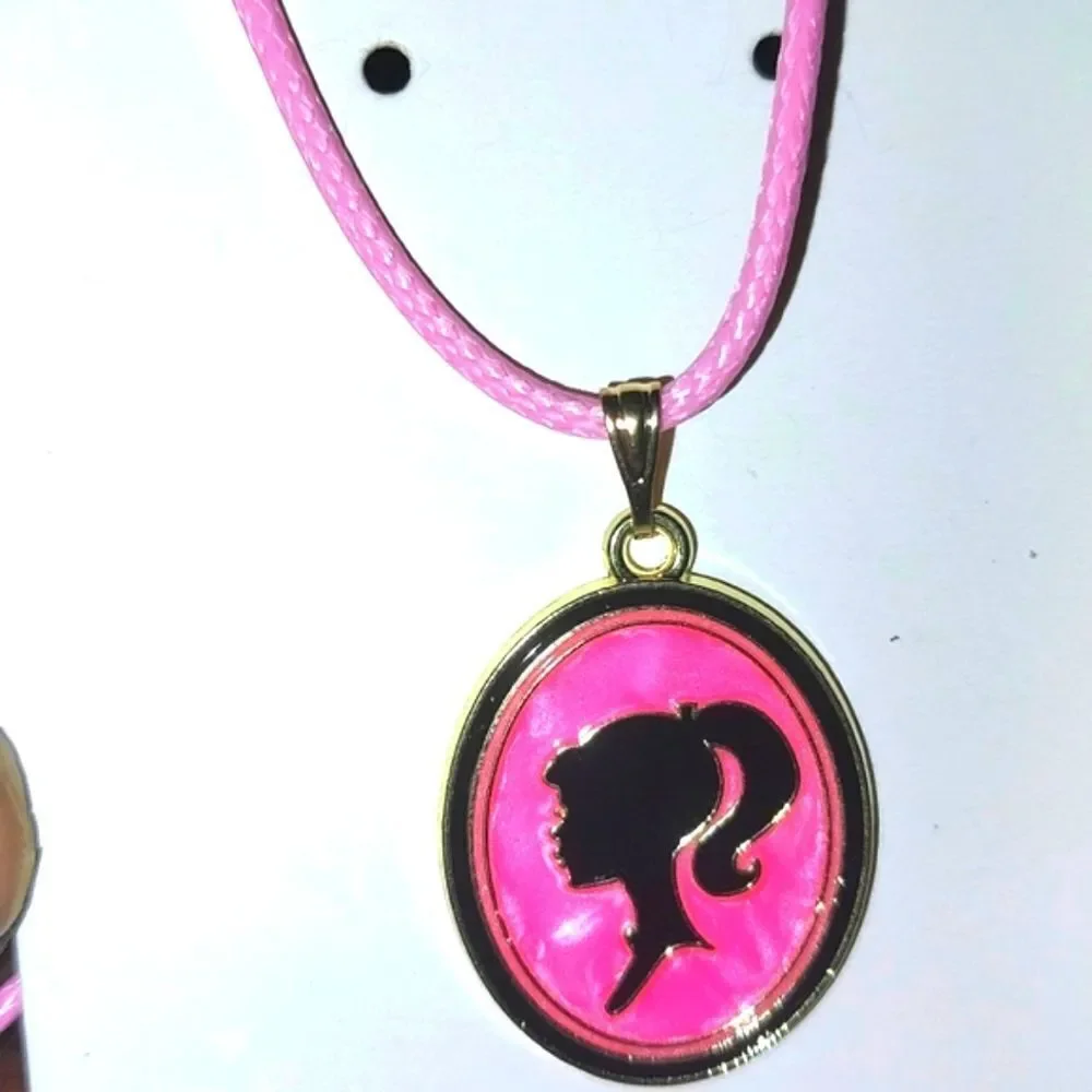 Hand Crafted necklace barbie