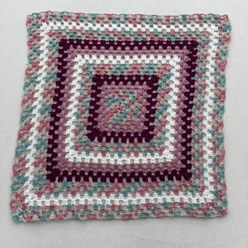 Handmade granny square