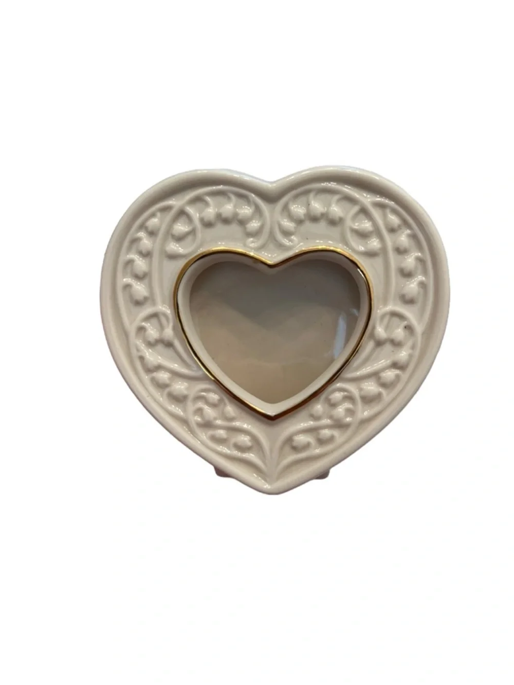 Wedding Promises Collection by LENOX Heart-Shaped Gold Trim Frame