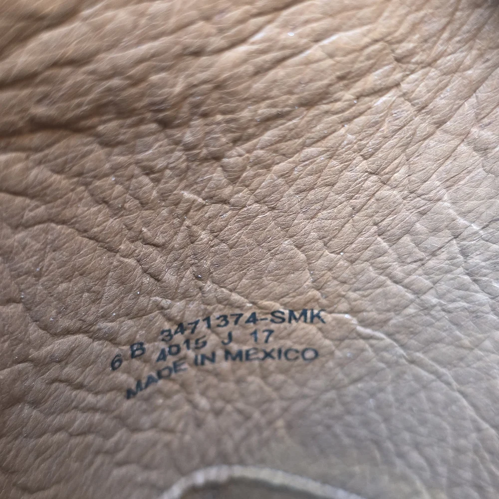 Frye brown distressed