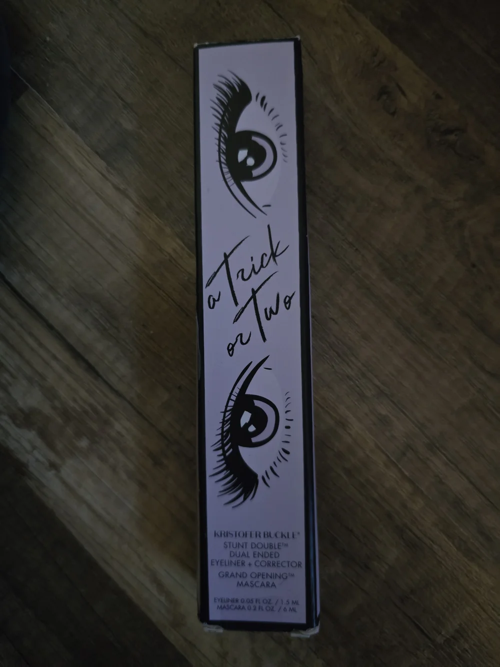 a Trick or Two Dual-Ended Eyeliner & Mascara - Lilac Box