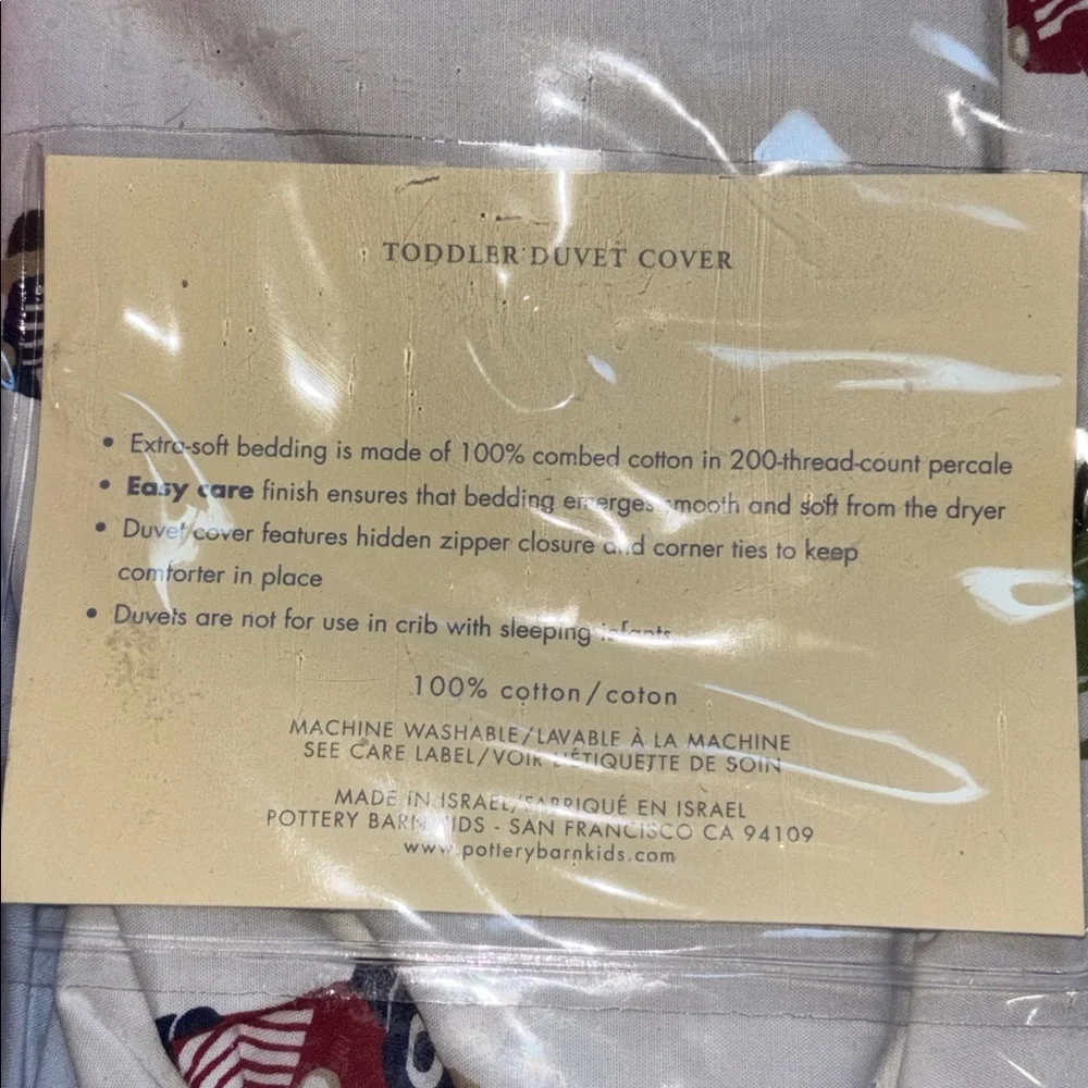 Pottery Barn Kids 100% cotton