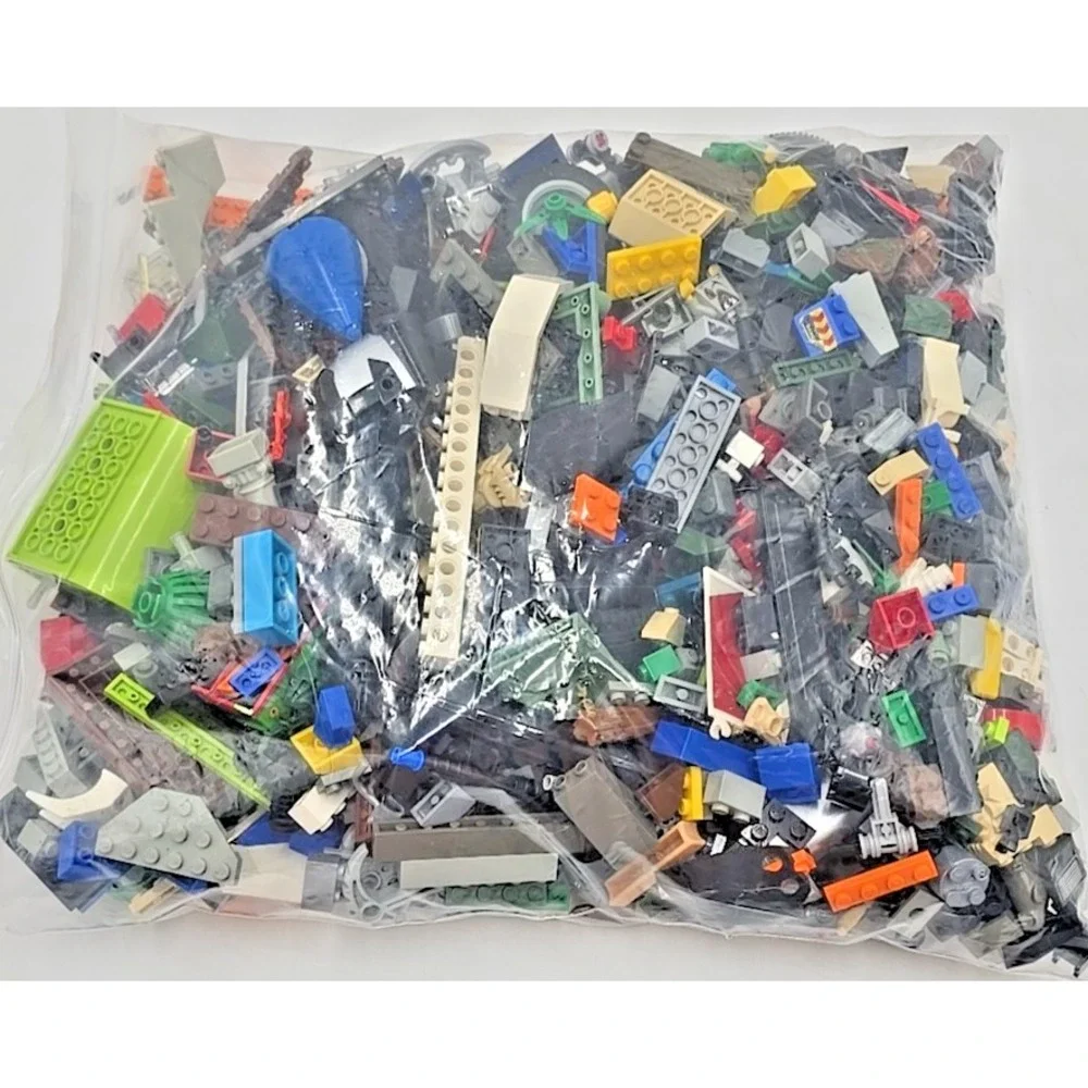 Lego Lot Duplo City Marvel‎ Spider-Man Ninjago Bricks Wheels Slopes 3LB Mixed