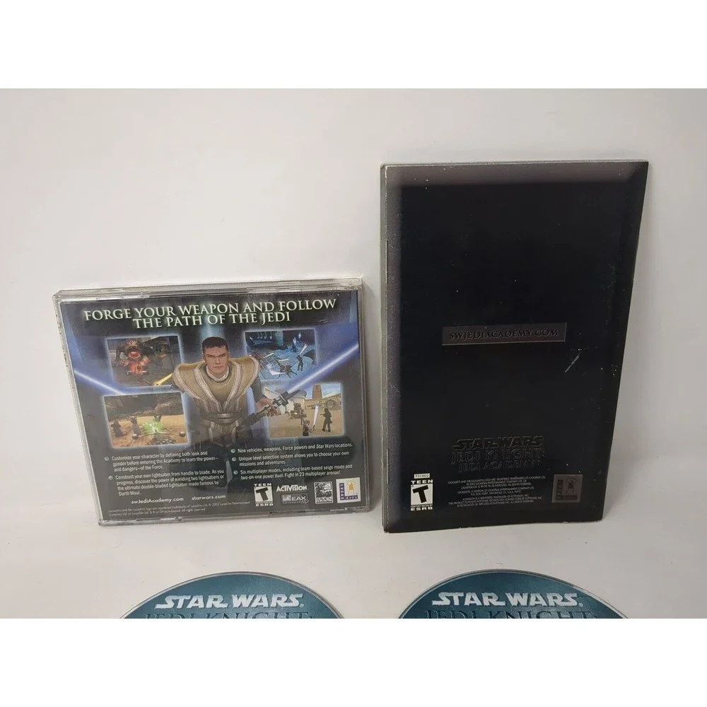 Star Wars Jedi Knight Academy PC CD-ROM Game For Windows 98 2000 XP Works Tested