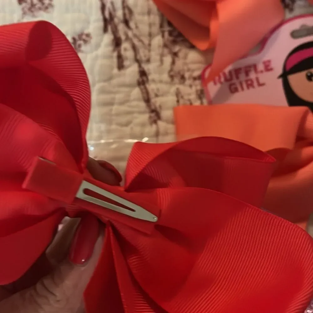 ruffle bows ruffle girls