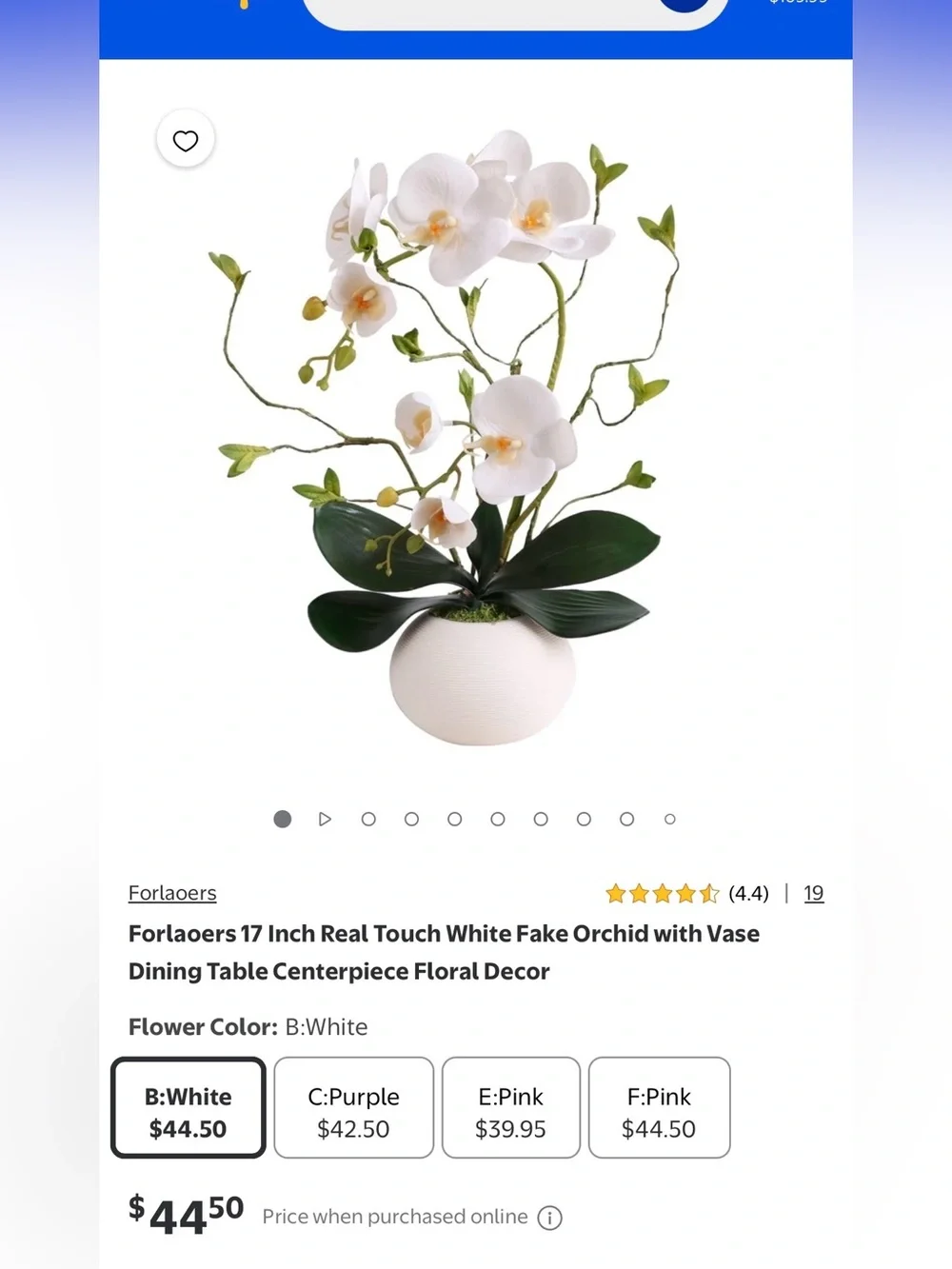 N/A faux white