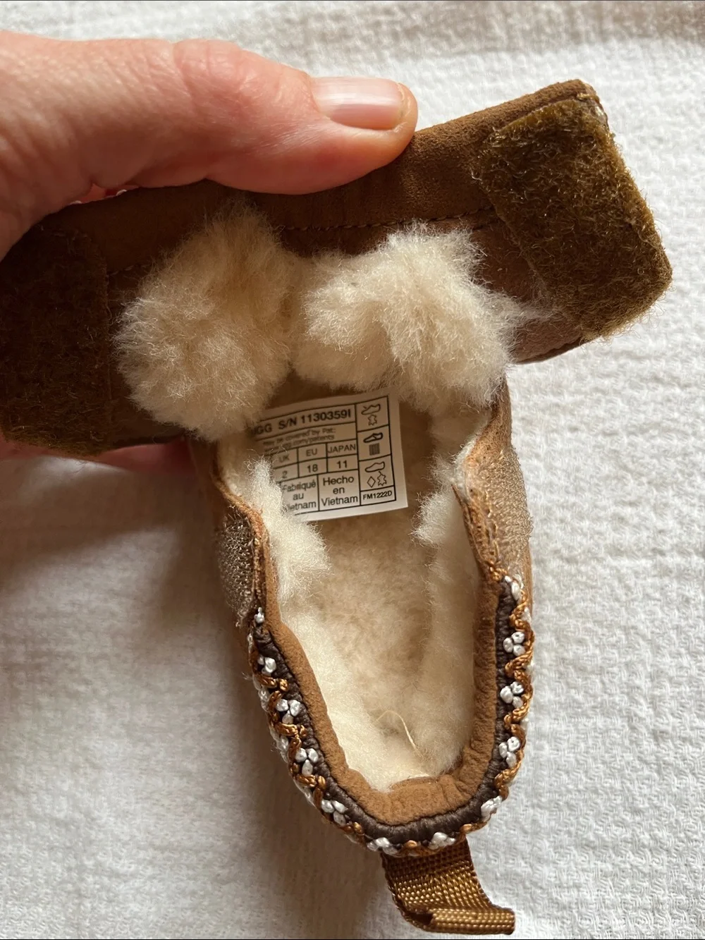 UGG soft suede
