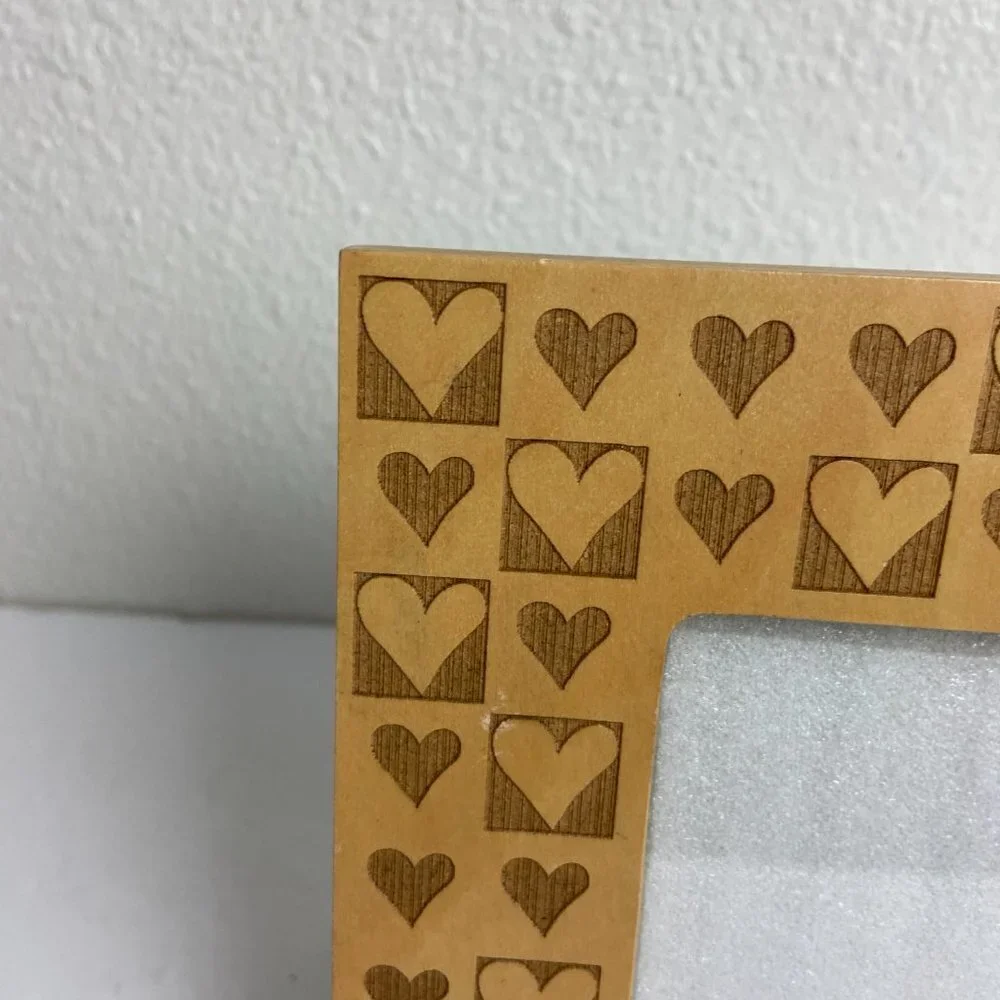 Wooden Picture Frame Heart