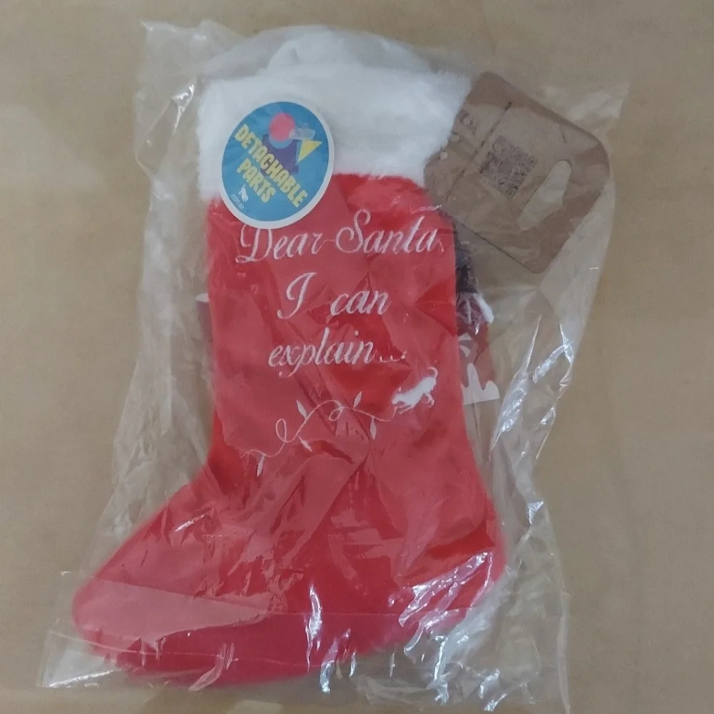 Merry Woofmas Good Dog Christmas Stocking by PLAY BNWT RETIRED 2024