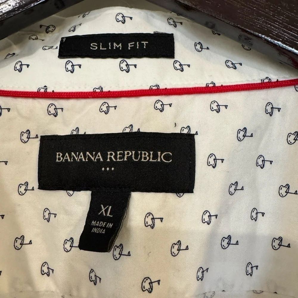Banana Republic crisp white