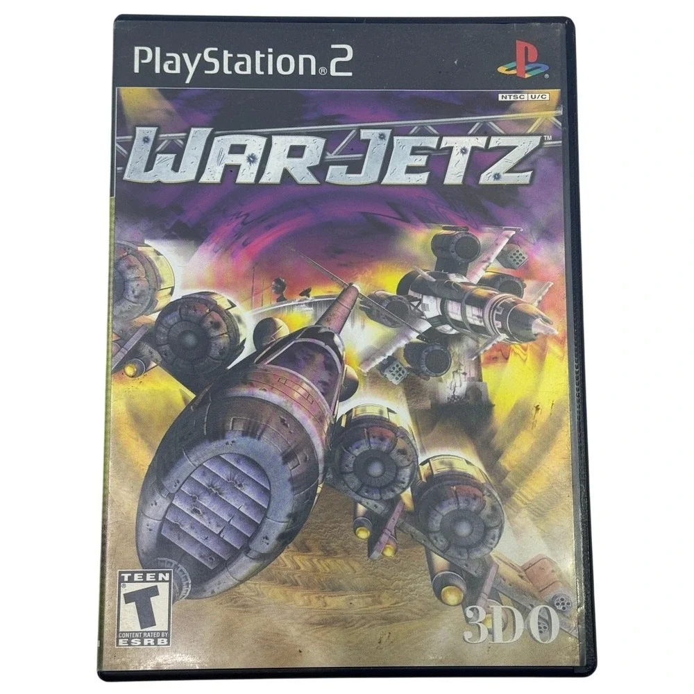 WarJetz Sony PlayStation 2 PS2 2001 3DO Aerial Combat Game SLUS 20007