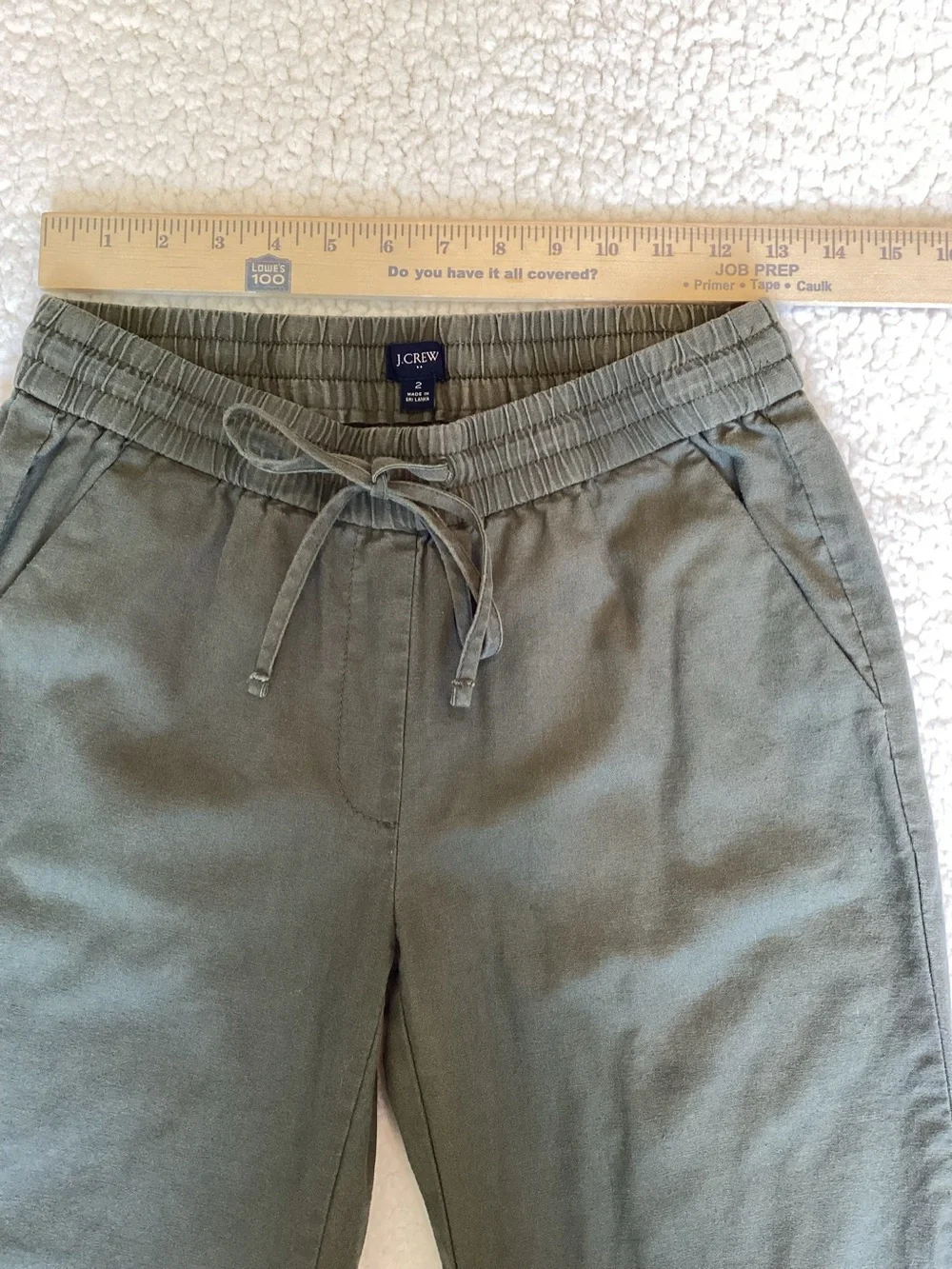 J. Crew crew olive