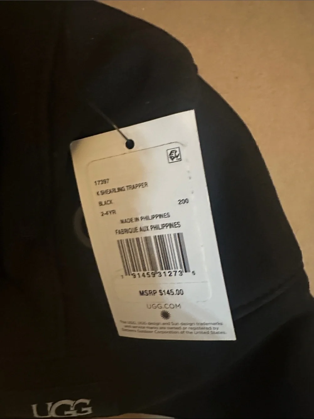 UGG warm insulated