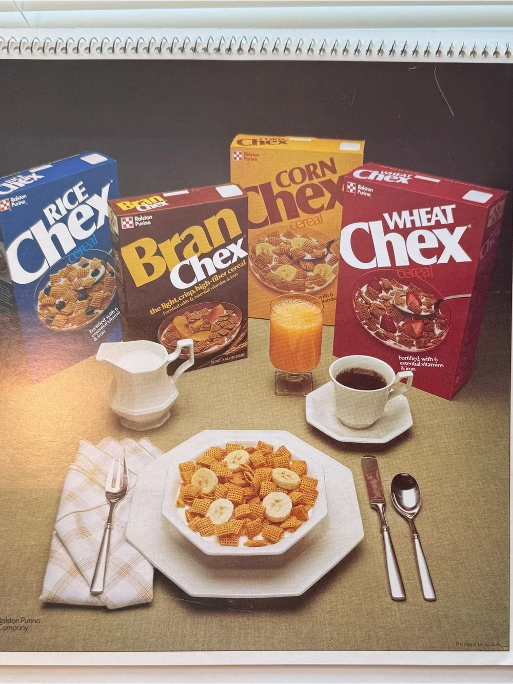 Chex brand wall