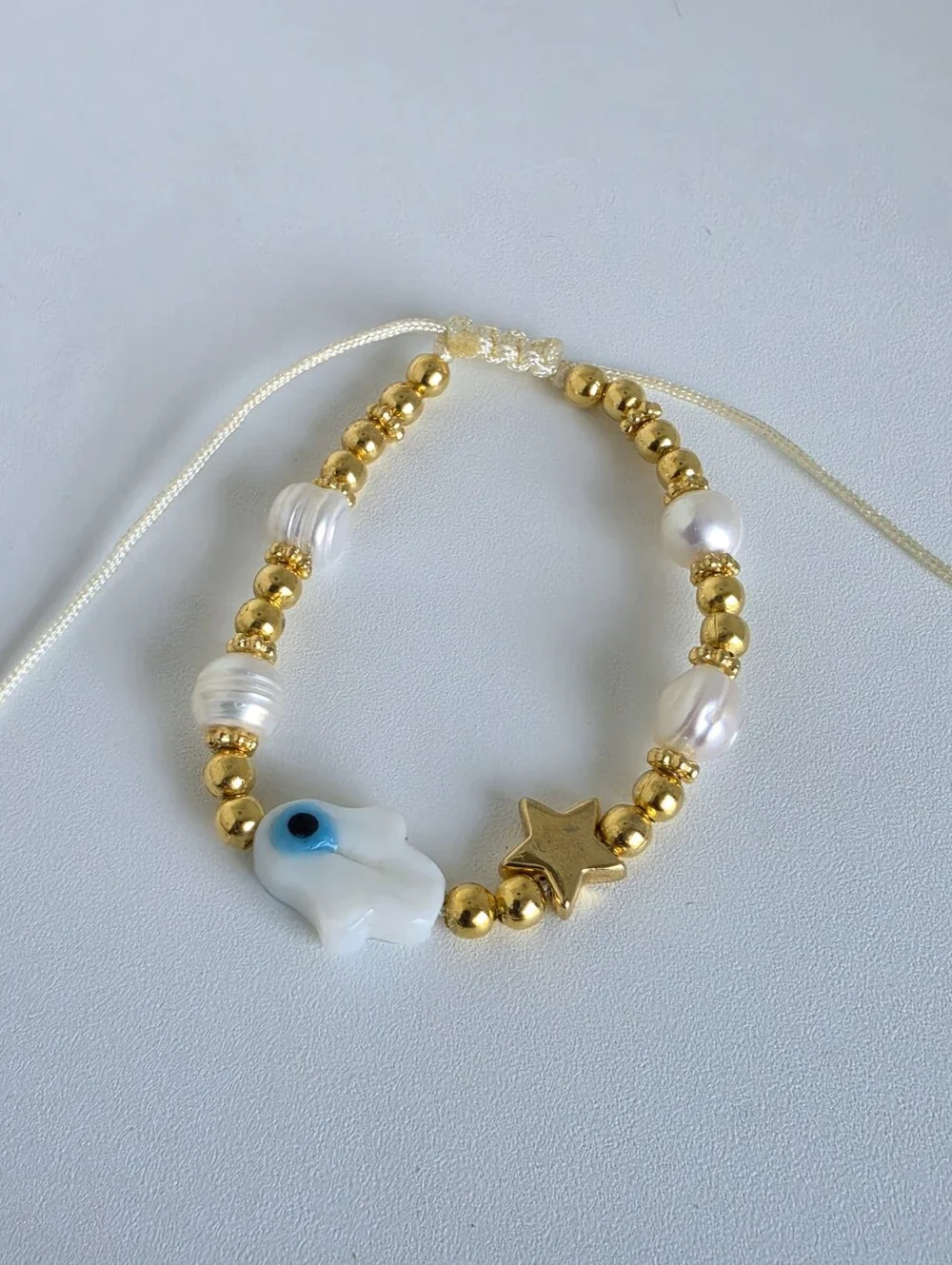 Handmade adjustable bracelet